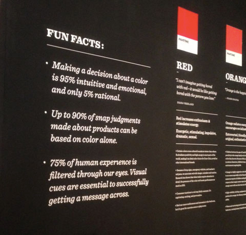 Fun Fact about Color - 99u Conference