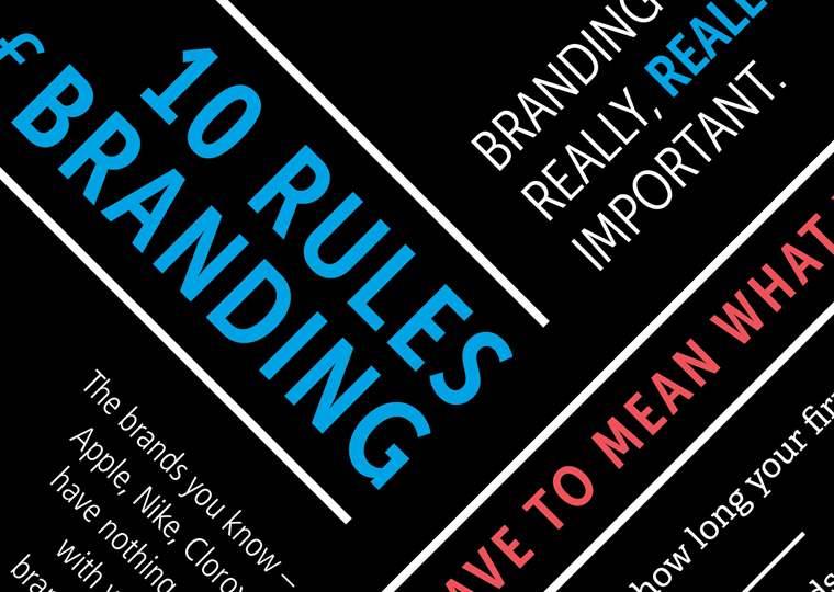 Image about 10 Rules for Law Firm Branding Infographic