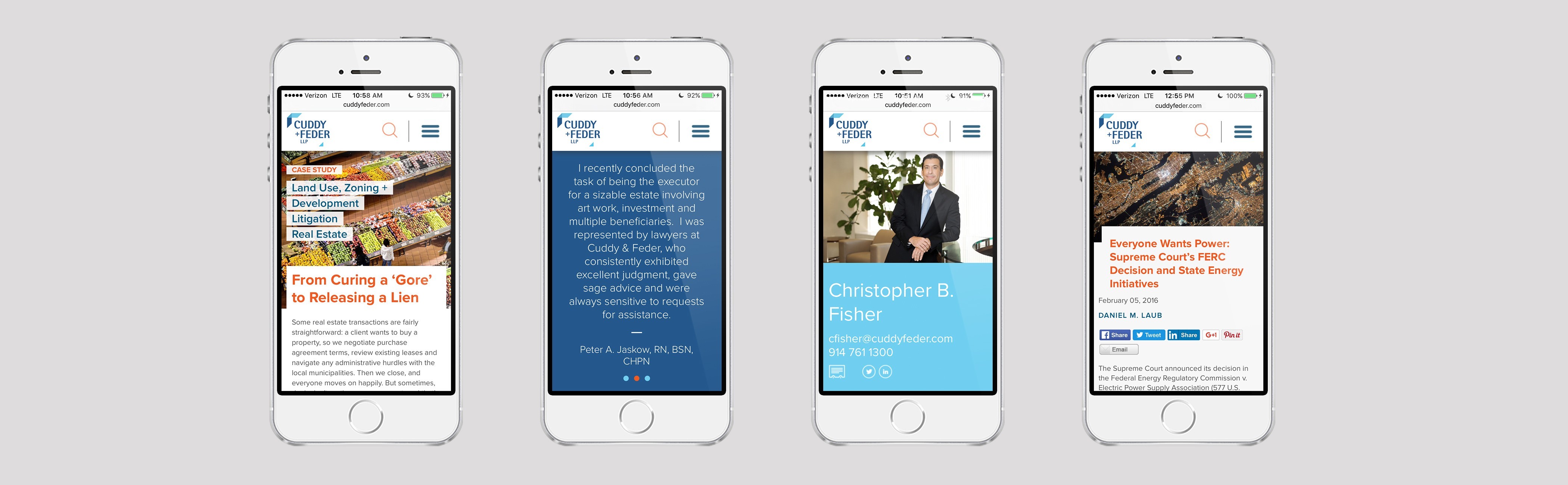 Law Firm Mobile Website Design