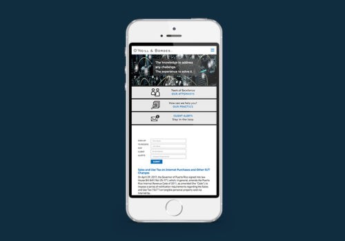 Responsive Law Firm Design Puerto Rico