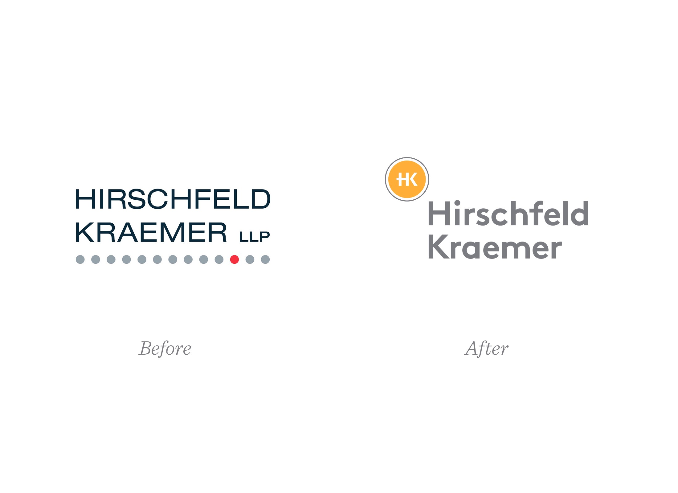 Before and After Logo & Identity Design