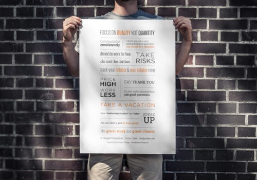 Creative Manifesto Poster Design - New York