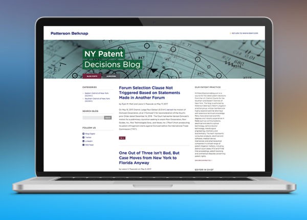 Practice Blog Design for Law Firms - NY & NJ