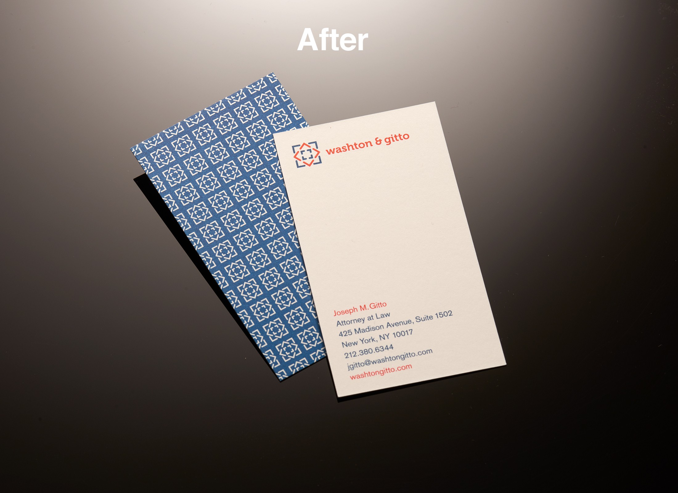 Great Business Card Design Law Firms