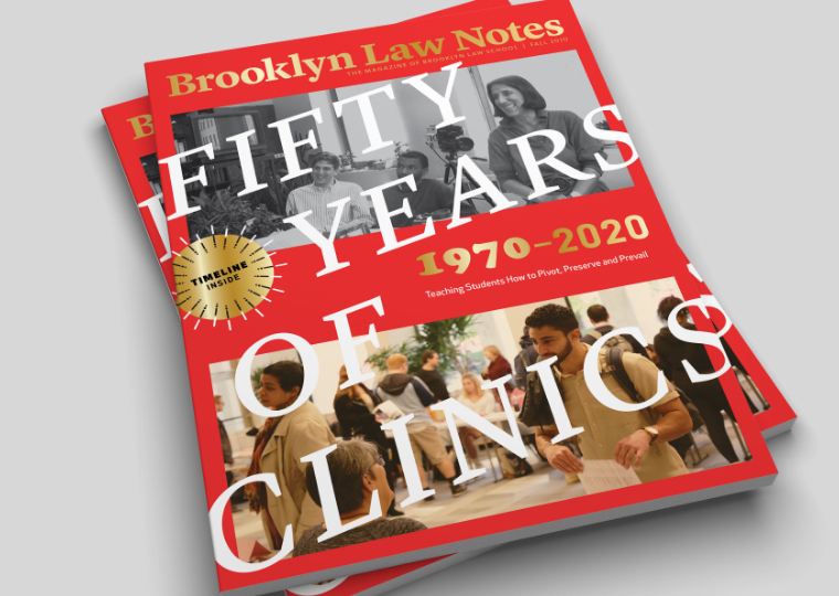 Image about Brooklyn Law Notes: 50th Anniversary Issue
