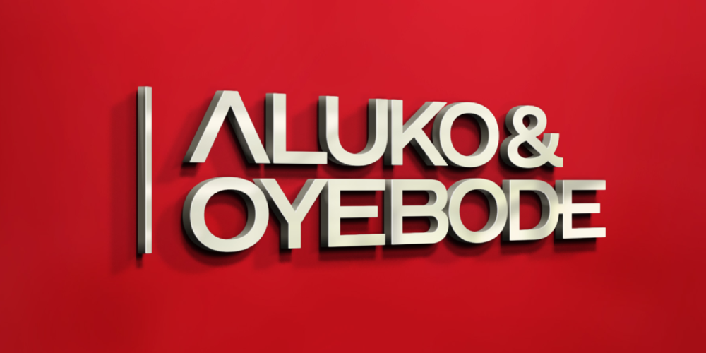 Law firm branding Aluko & Oyebode