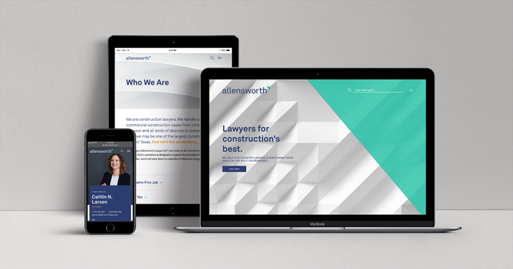 award winning law firm websites