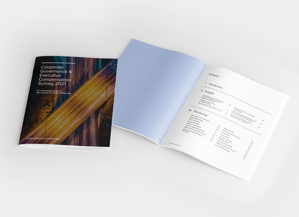 Shearman Sterling Annual Report Design