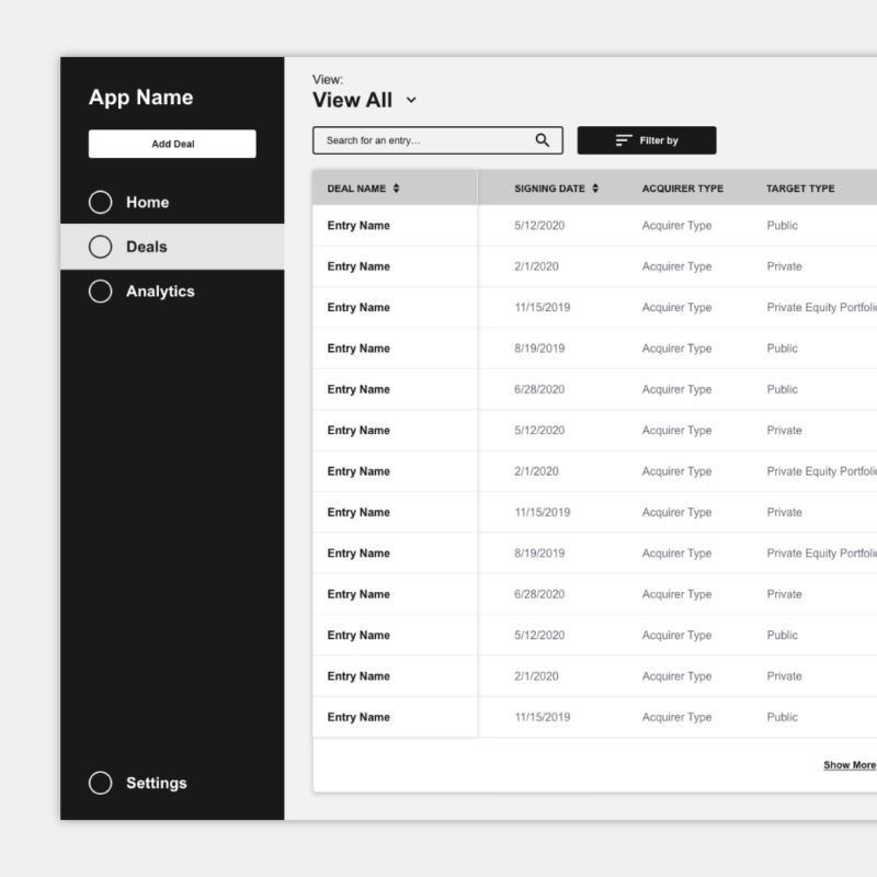 Intranet development UX/UI