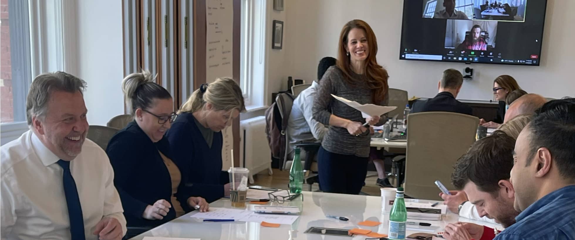 KDS Founder, Brandie Knox, smiling with the Wigdor team.