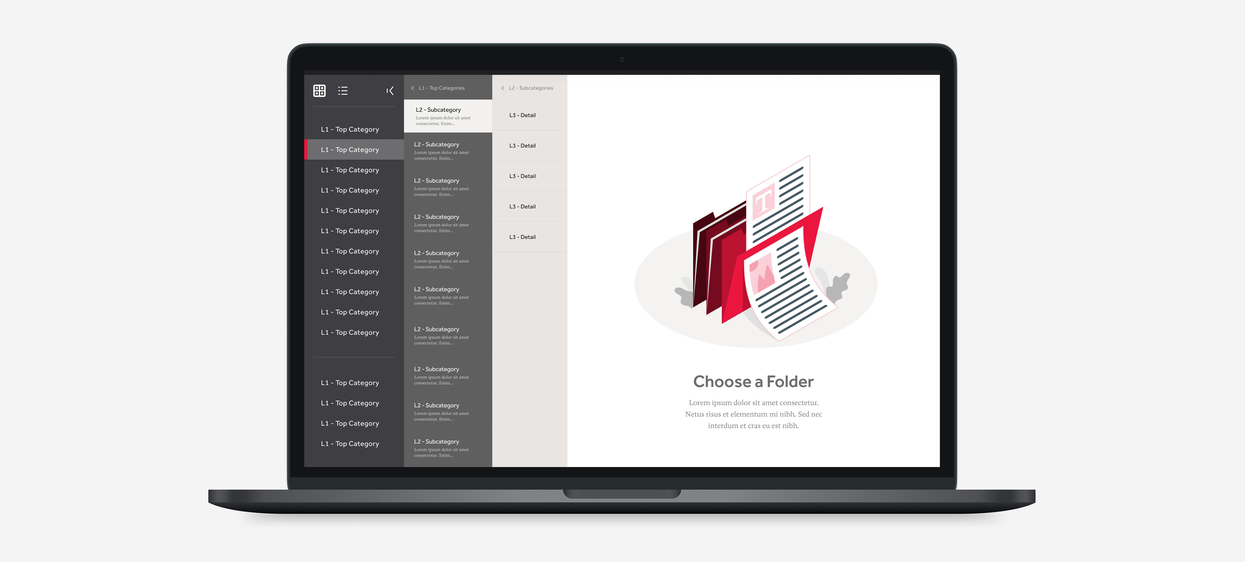 Knowledge Center Designs internal application