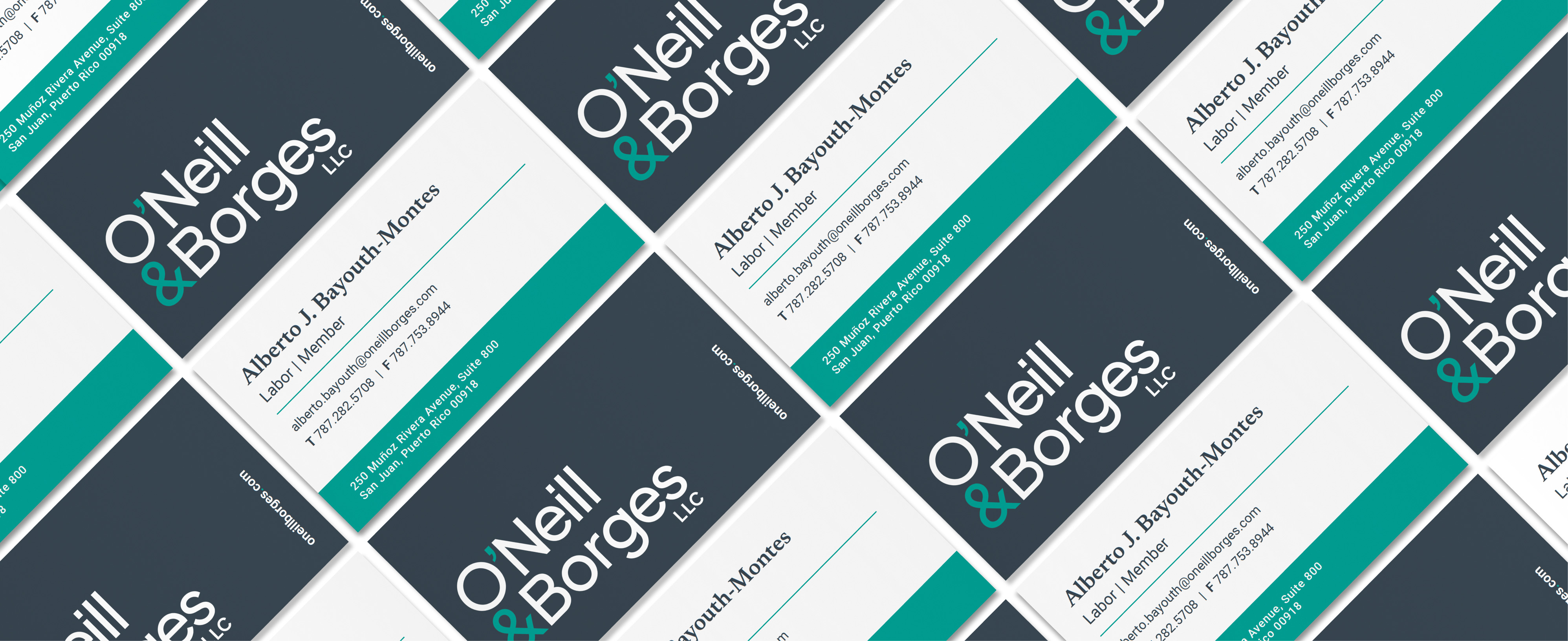 O'Neill & Borges Business Cards